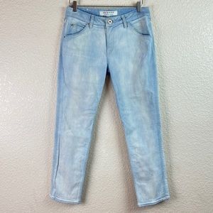 Hudson Fine Tailored Jeans Light Wash 30 Flap Back